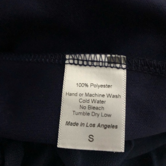 Lucy in the sky navy backless long dress, size S - Picture 2 of 8